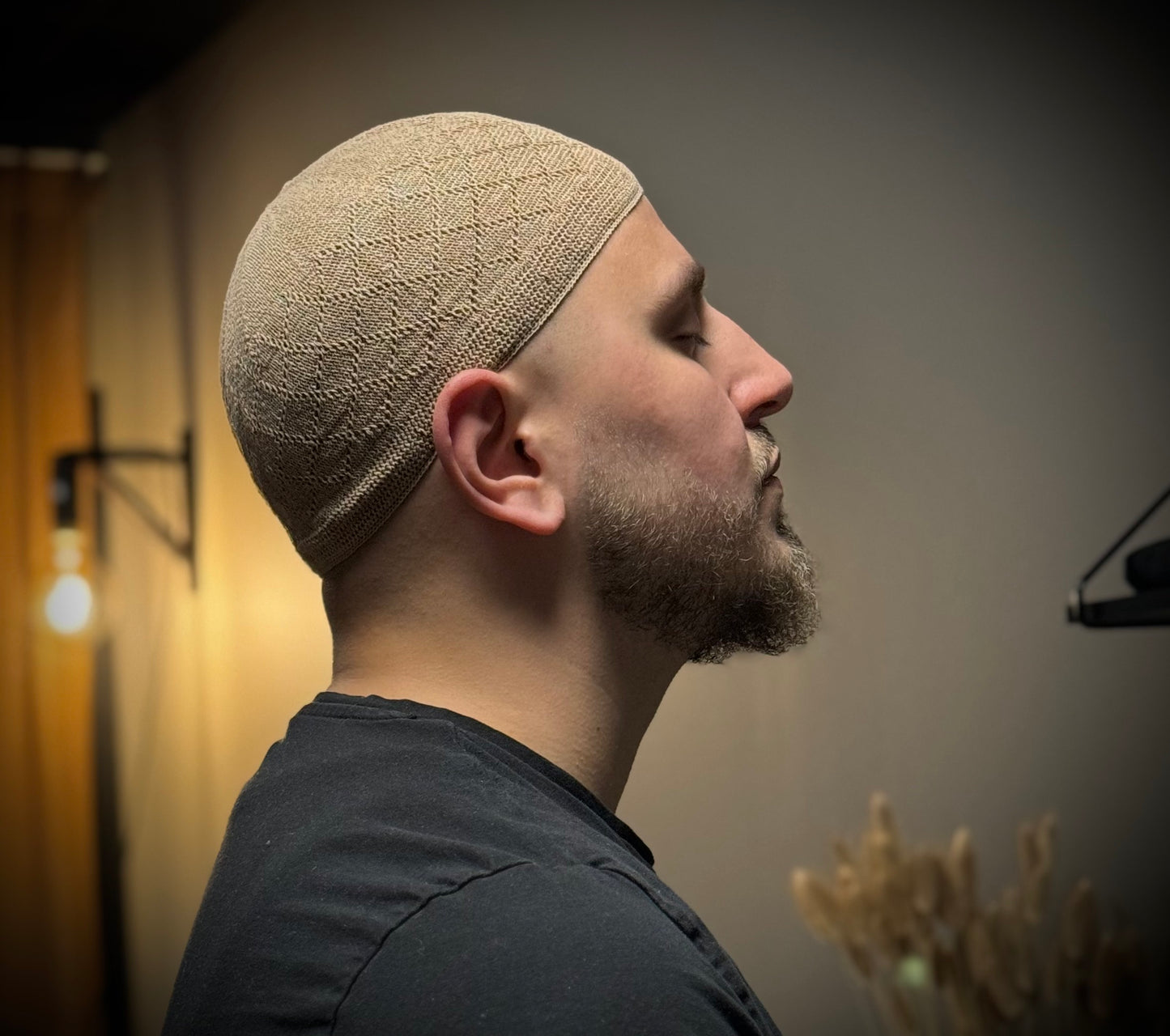 Islamisk Mössa Light Brown