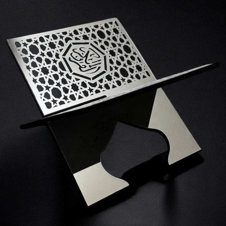 Qu'ran Ställning Silver