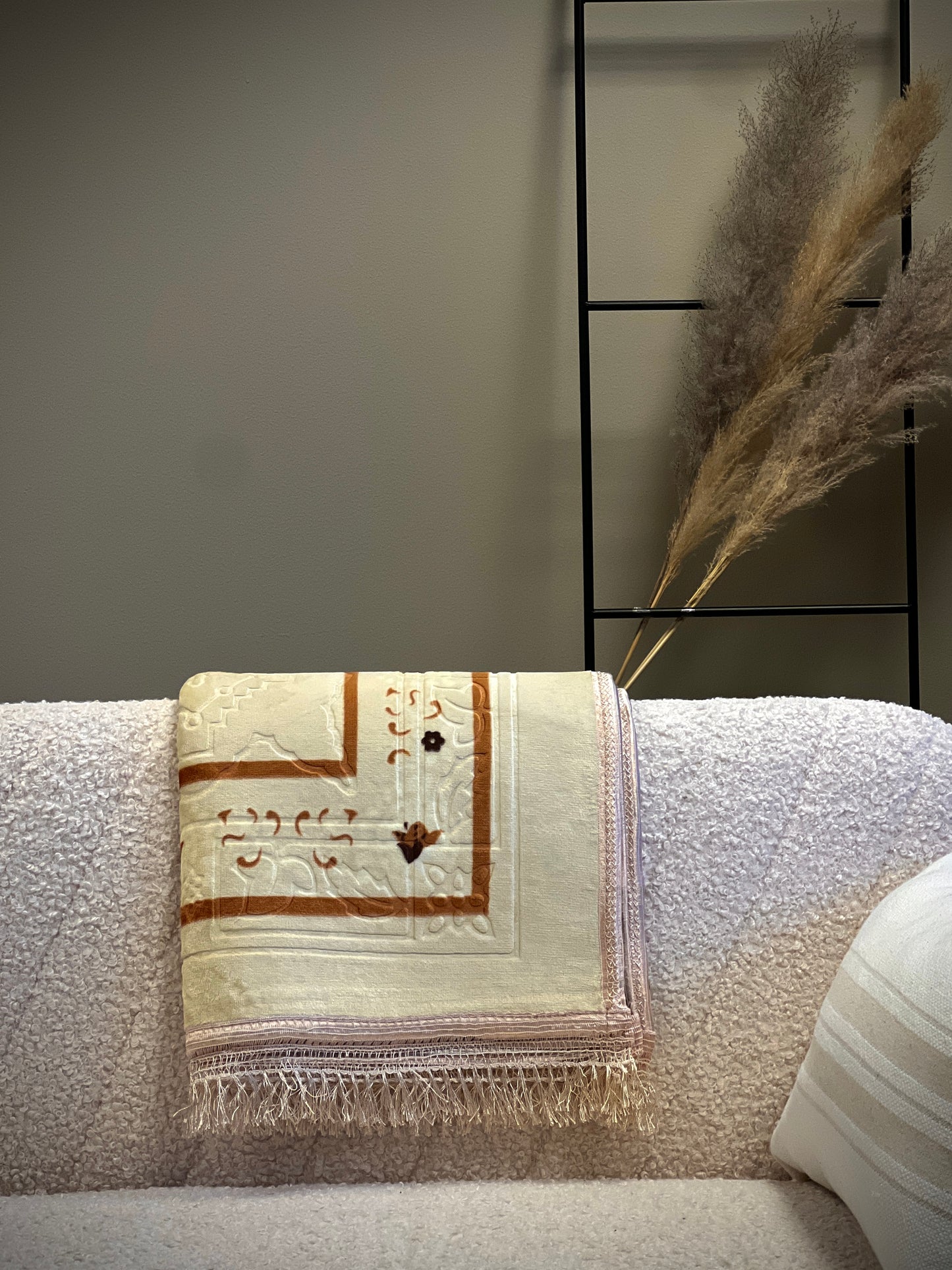 Bönematta II Sejjade Beige (Tjock)