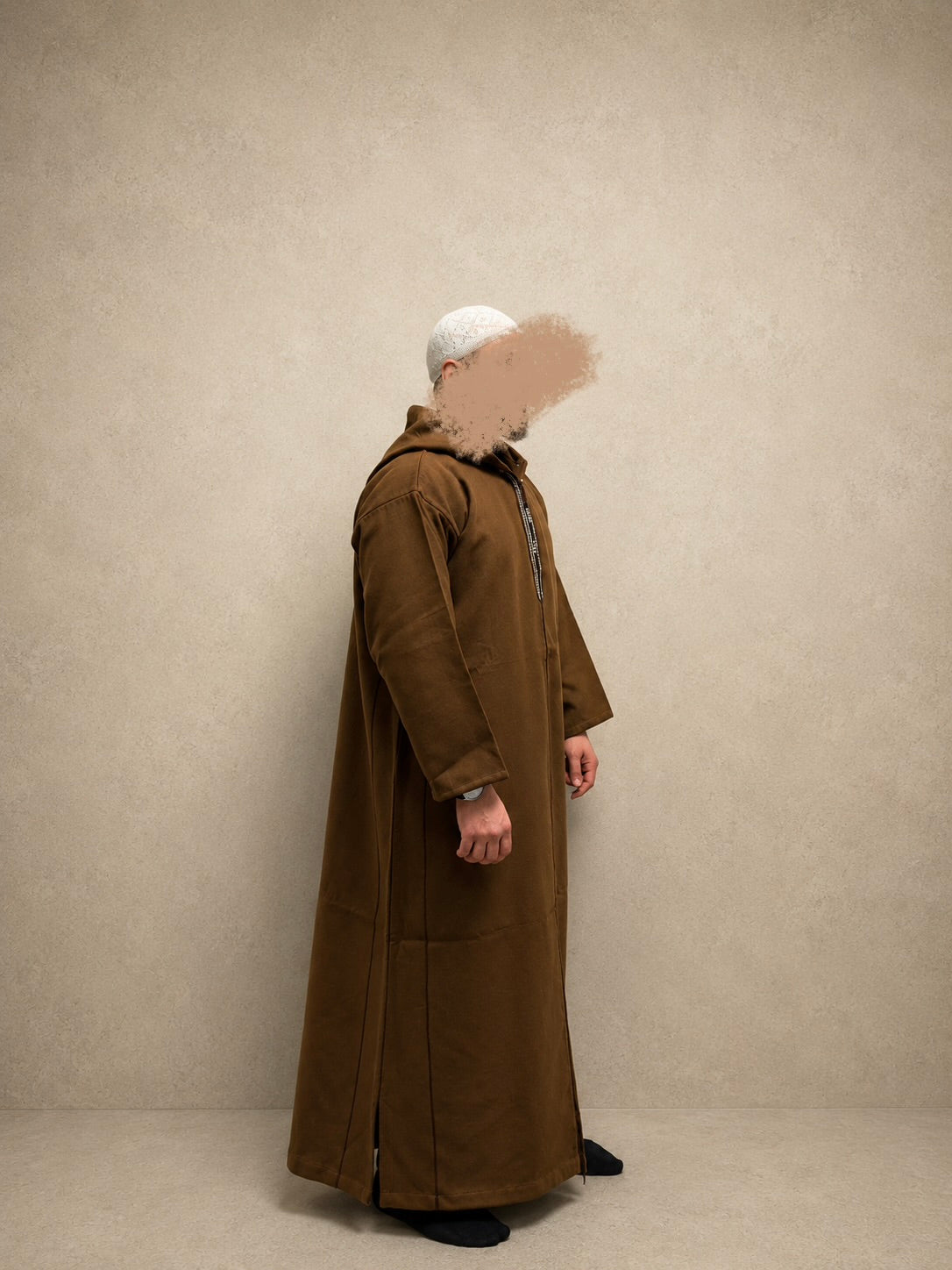 Marockansk Djellaba Brown