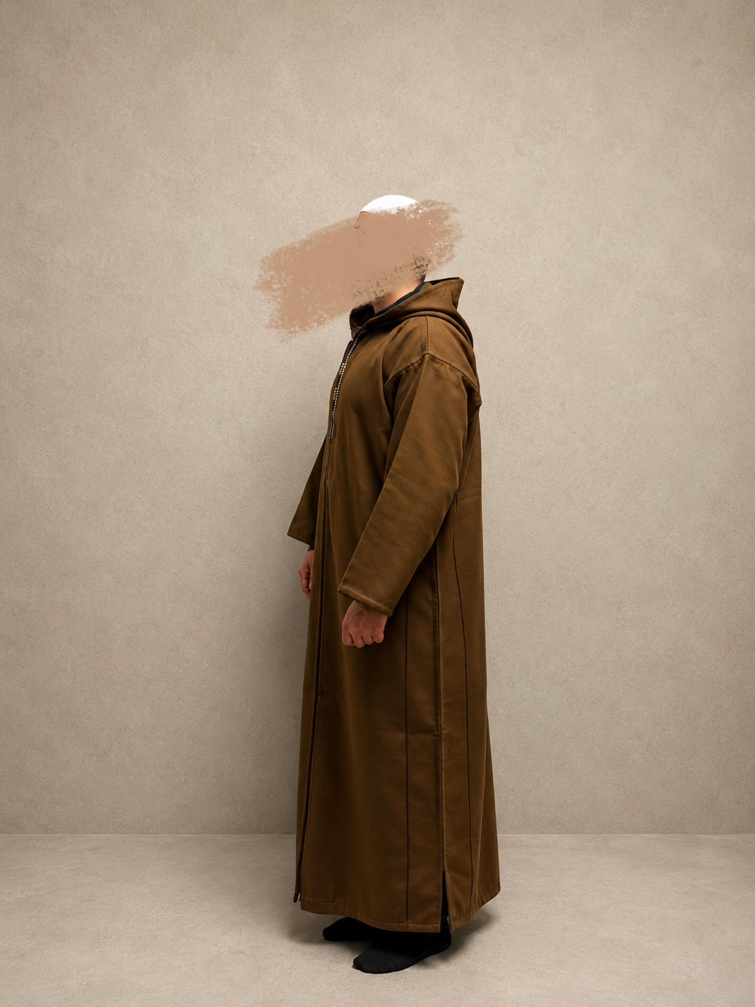 Marockansk Djellaba Brown