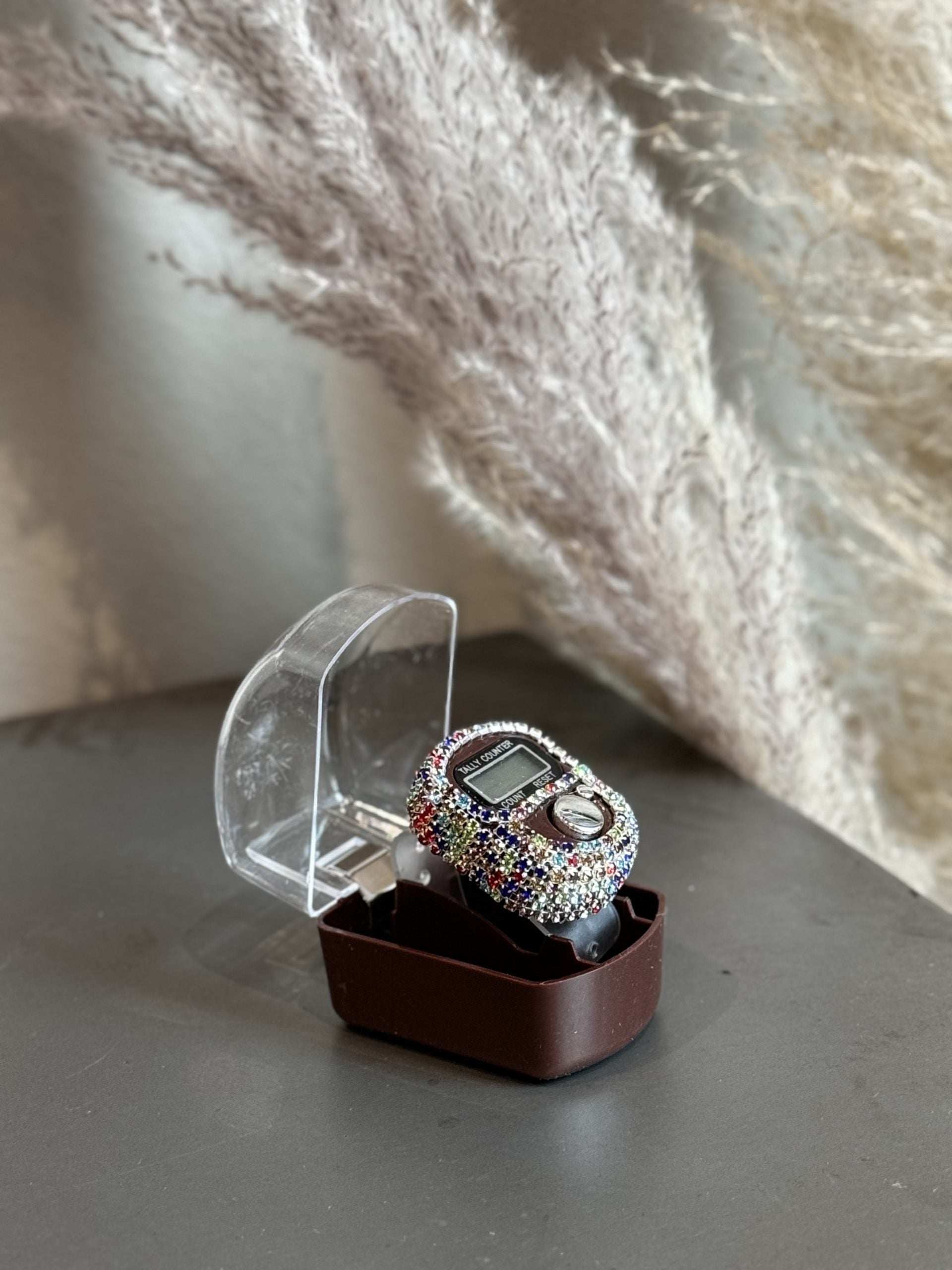 Digital Tasbih with Colorful Stones