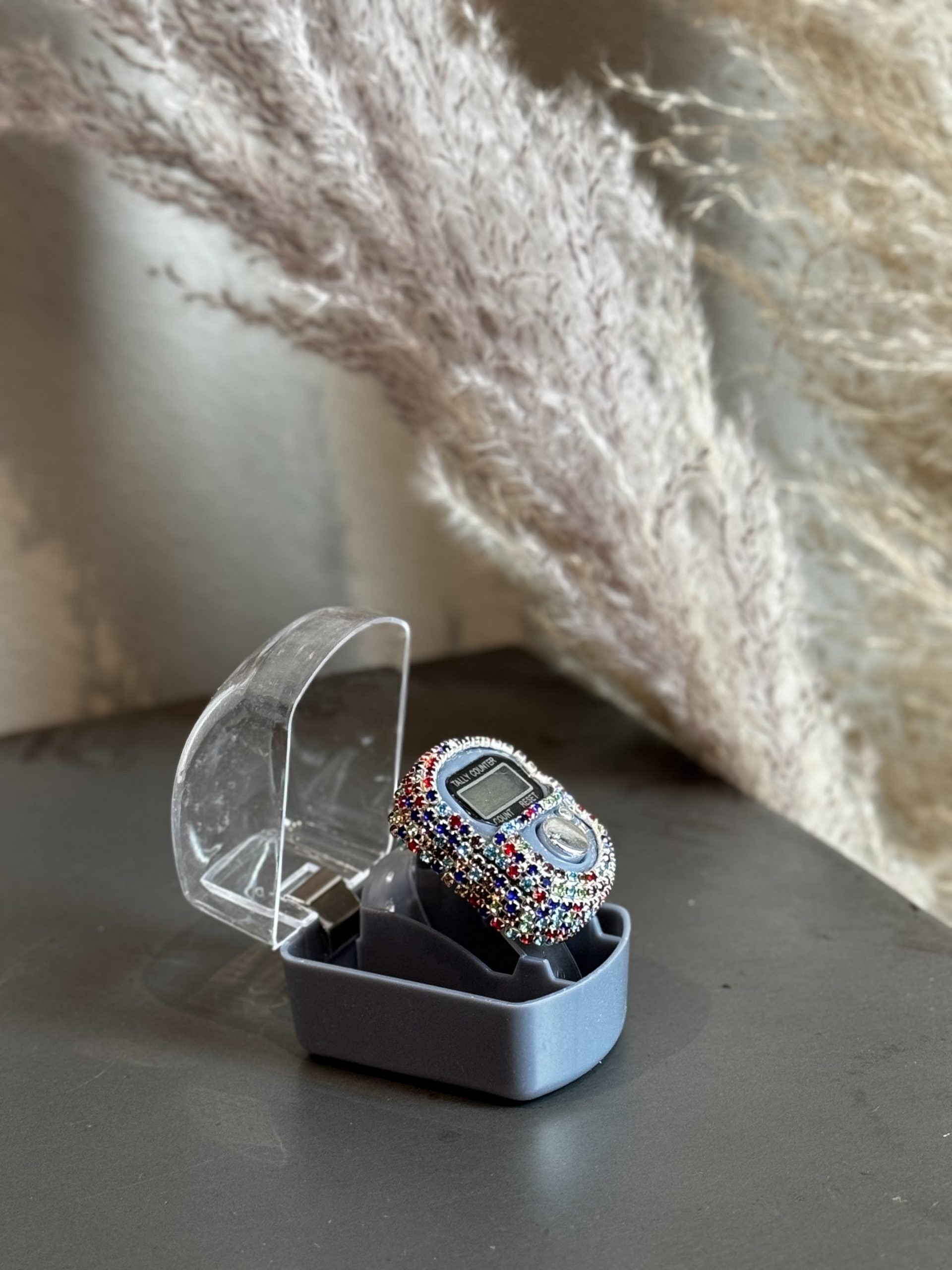 Digital Tasbih with Colorful Stones