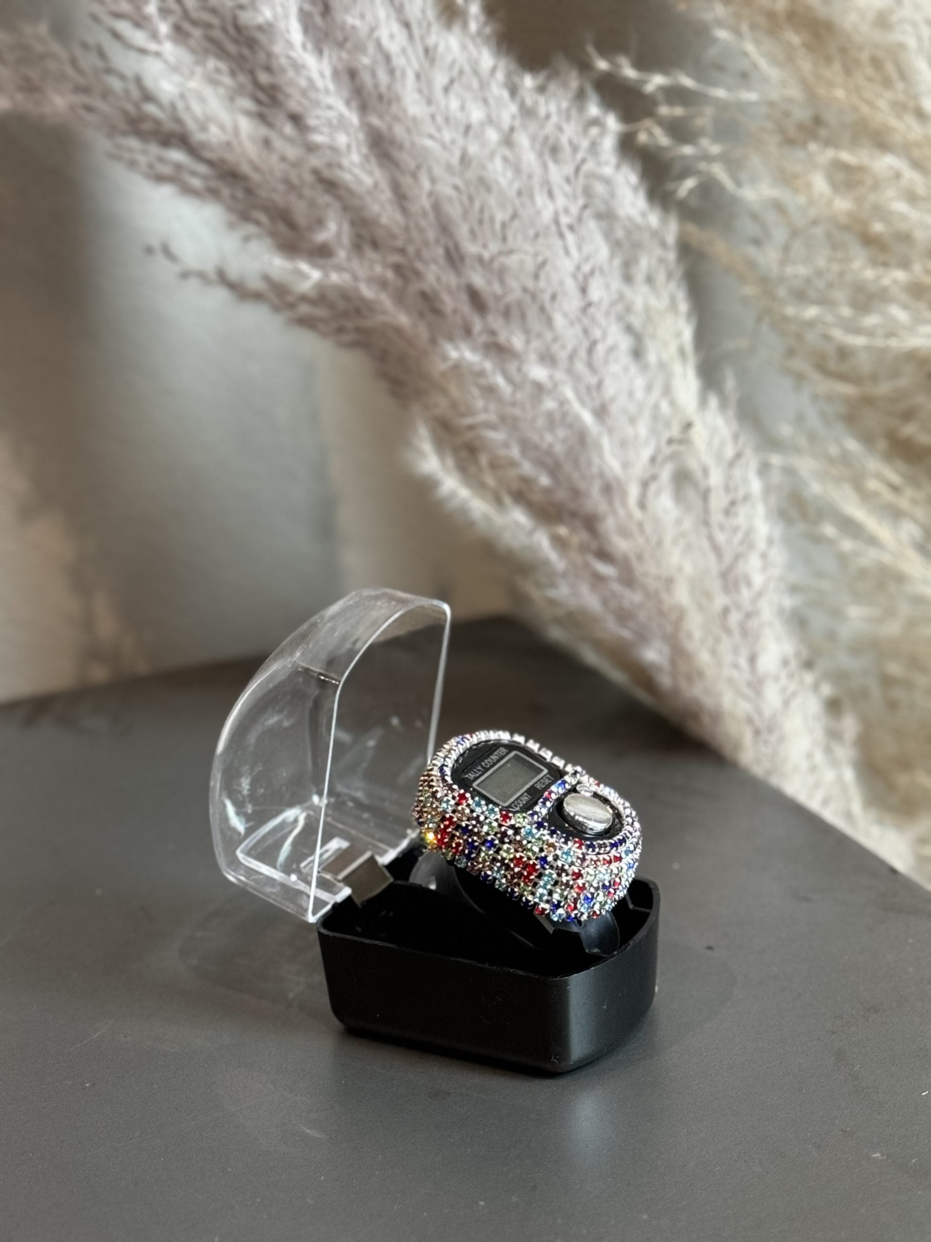 Digital Tasbih with Colorful Stones