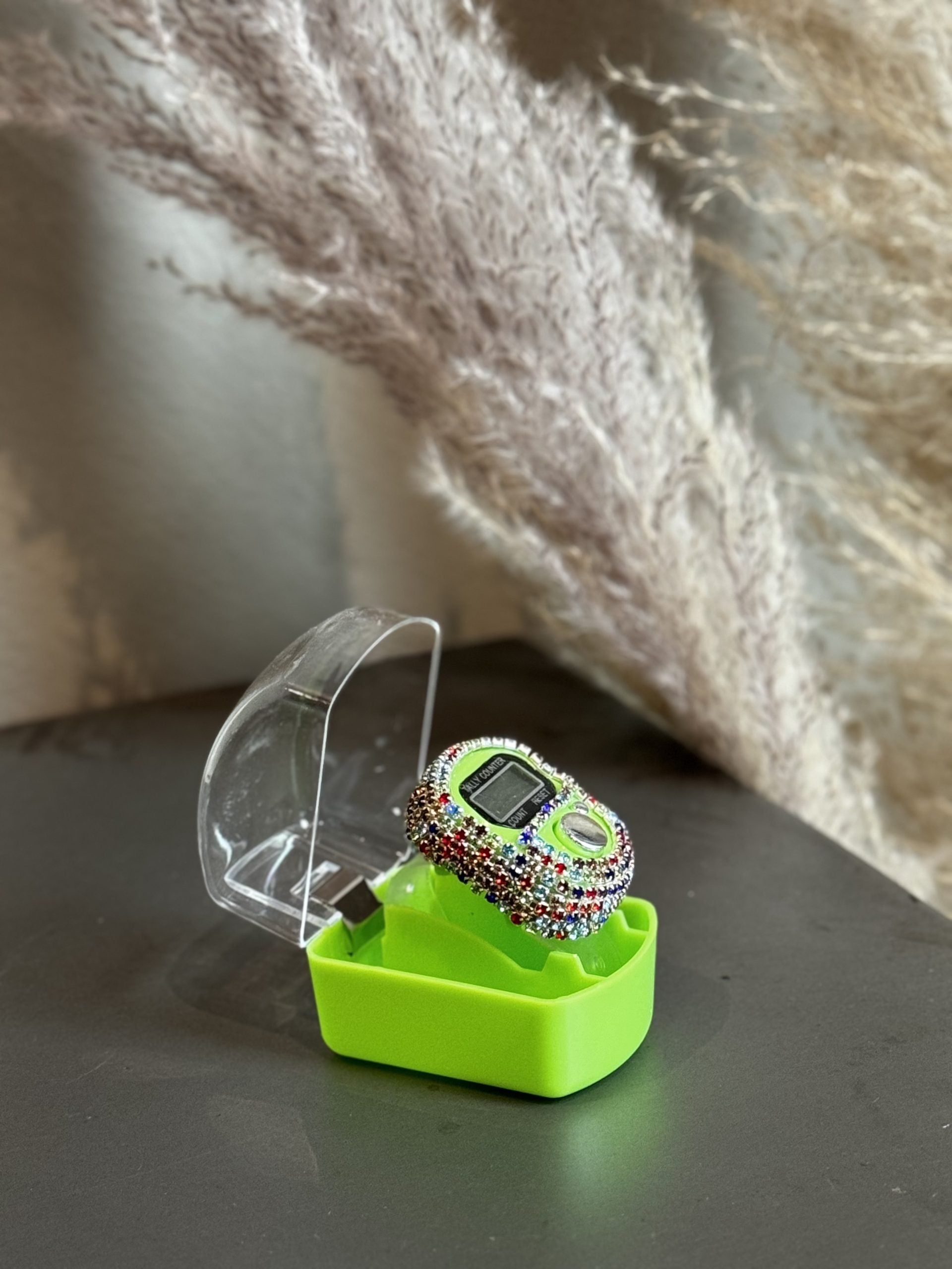 Digital Tasbih with Colorful Stones