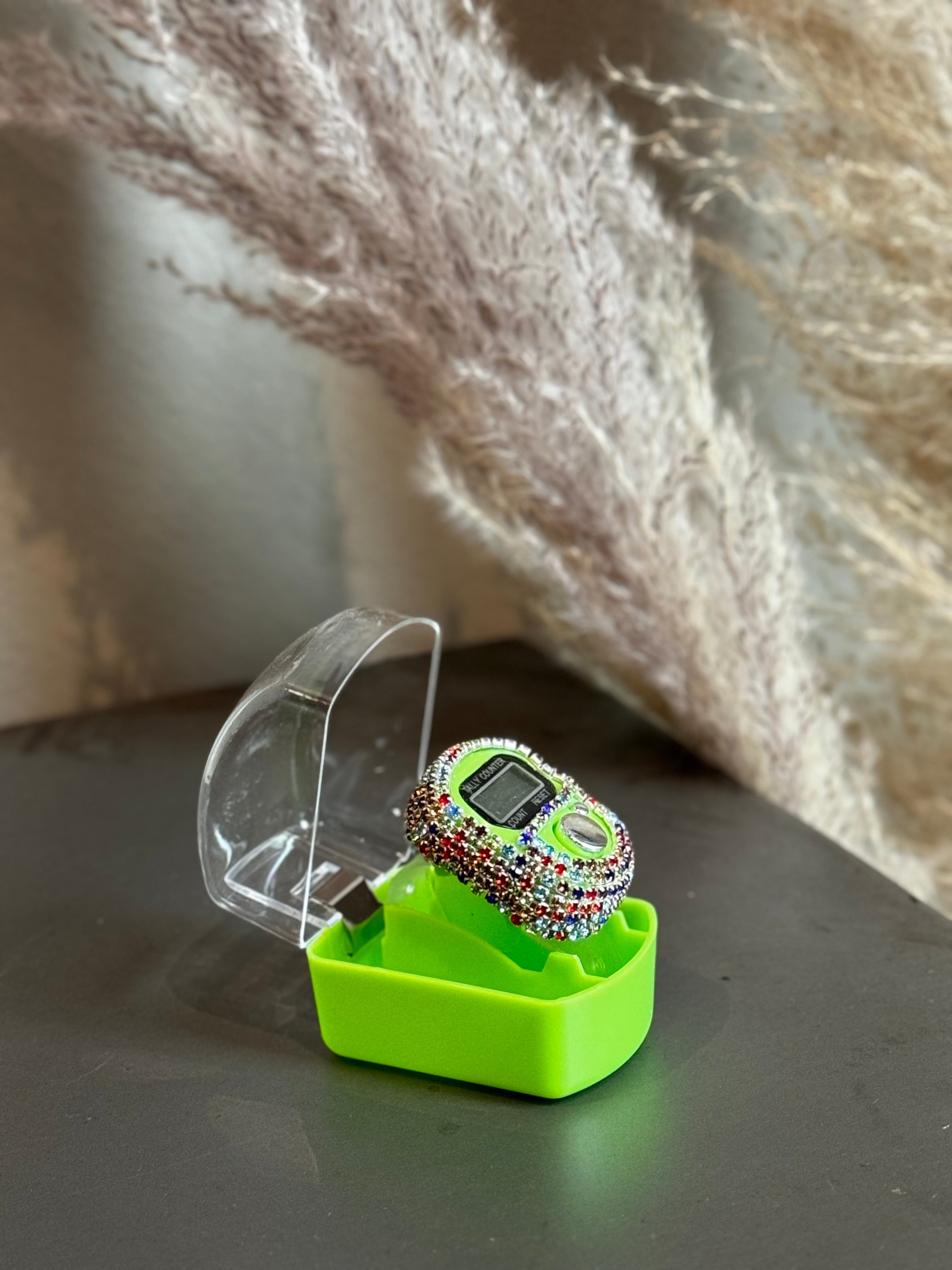 Digital Tasbih with Colorful Stones