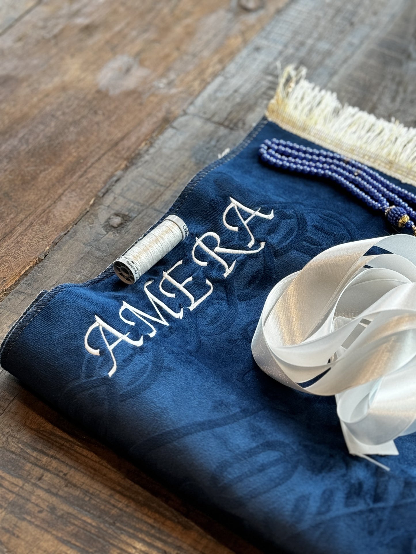 Royal BöneMatta med Broderat Namn 🧵