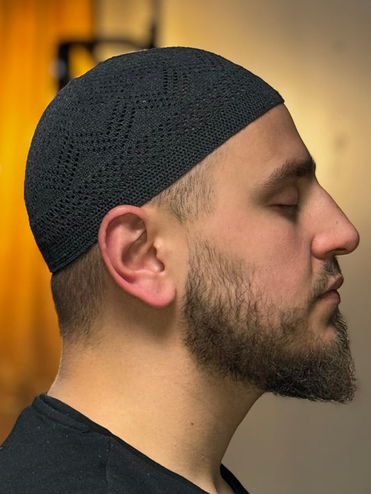 Islamiska Mössa Dark Grey