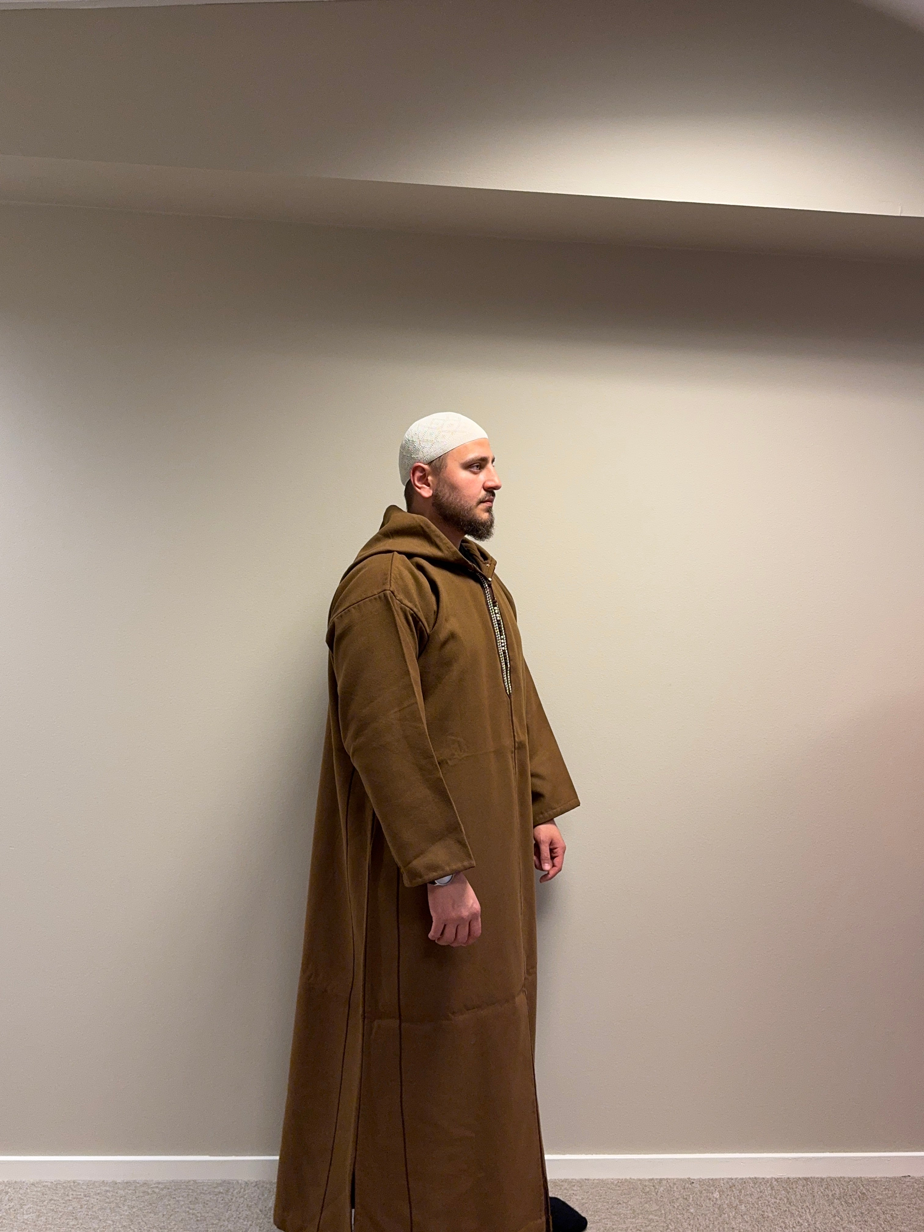 Marockansk Djellaba Brown