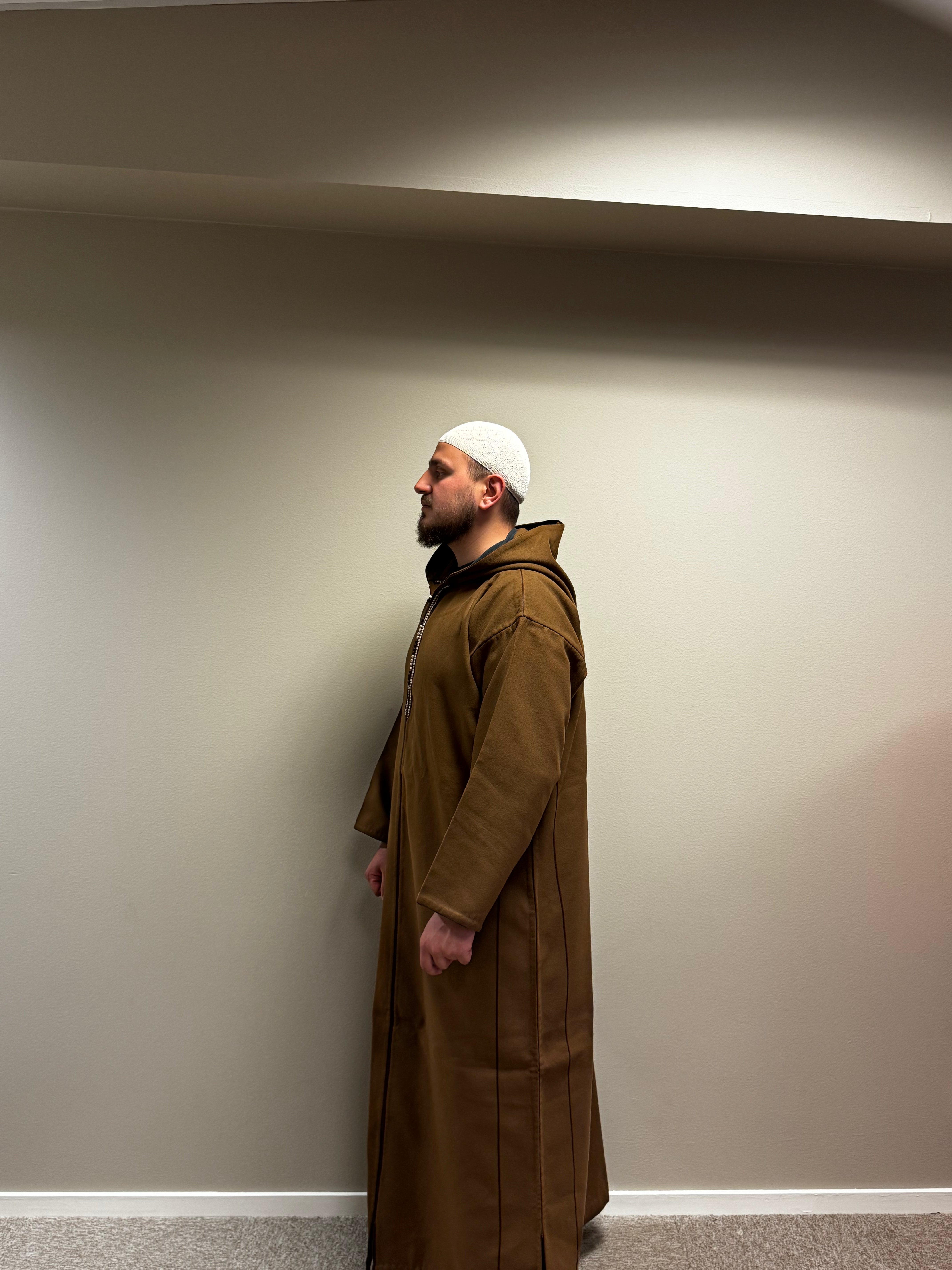 Marockansk Djellaba Brown