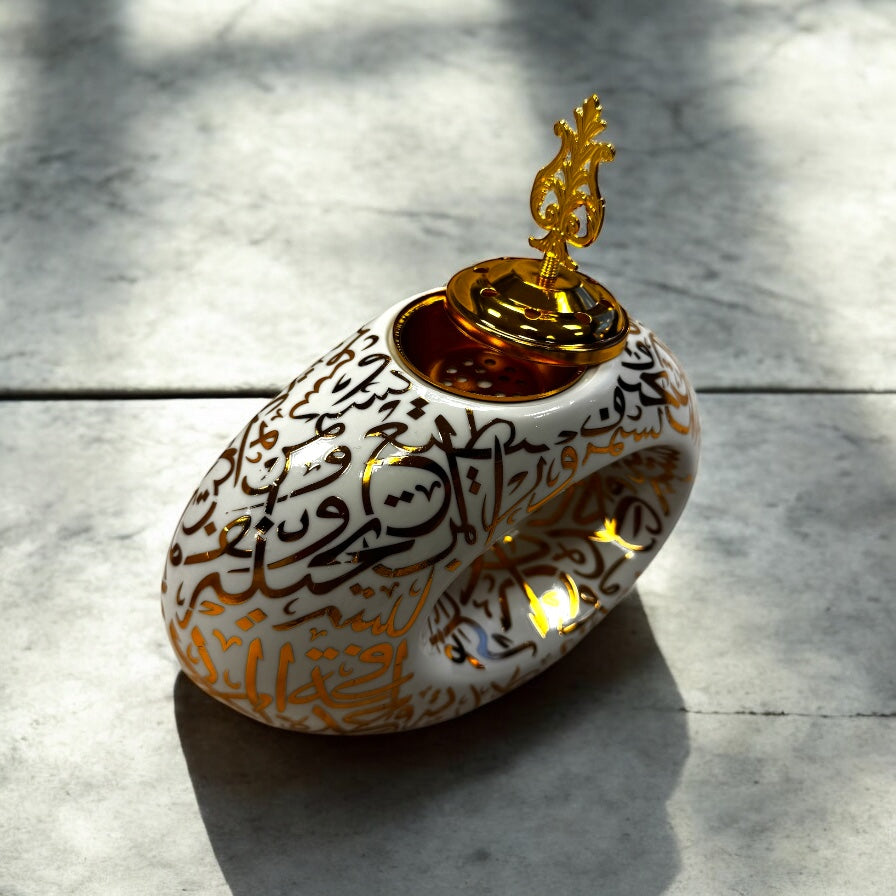 Bakhoorhållare – Dubai Edition II White